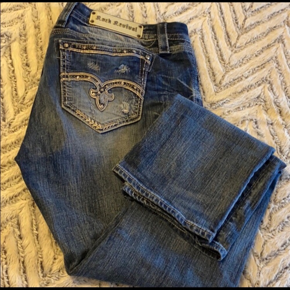 Rock Revival Jeans size 33 Easy Straight Adaliz